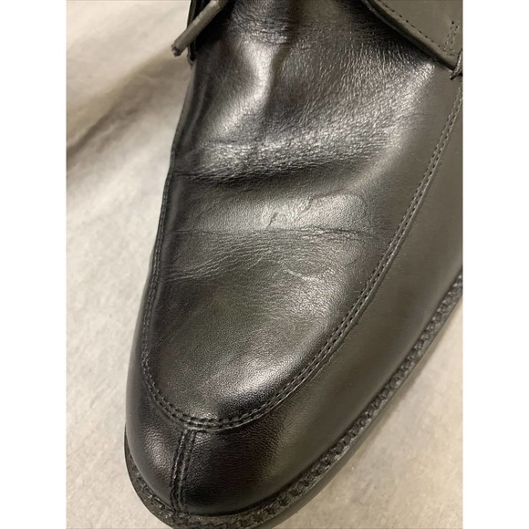 COLE HAAN City Split Toe Black Leather Oxford Lace-Up Shoes Sz. 13 Bnfts Chrty main image 11